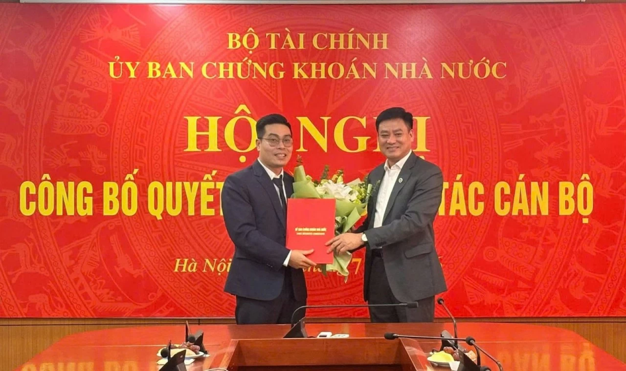 Bổ nhiệm Phó Trưởng ban Tổ chức và quản lý nguồn nhân lực Ủy ban Chứng khoán Nhà nước