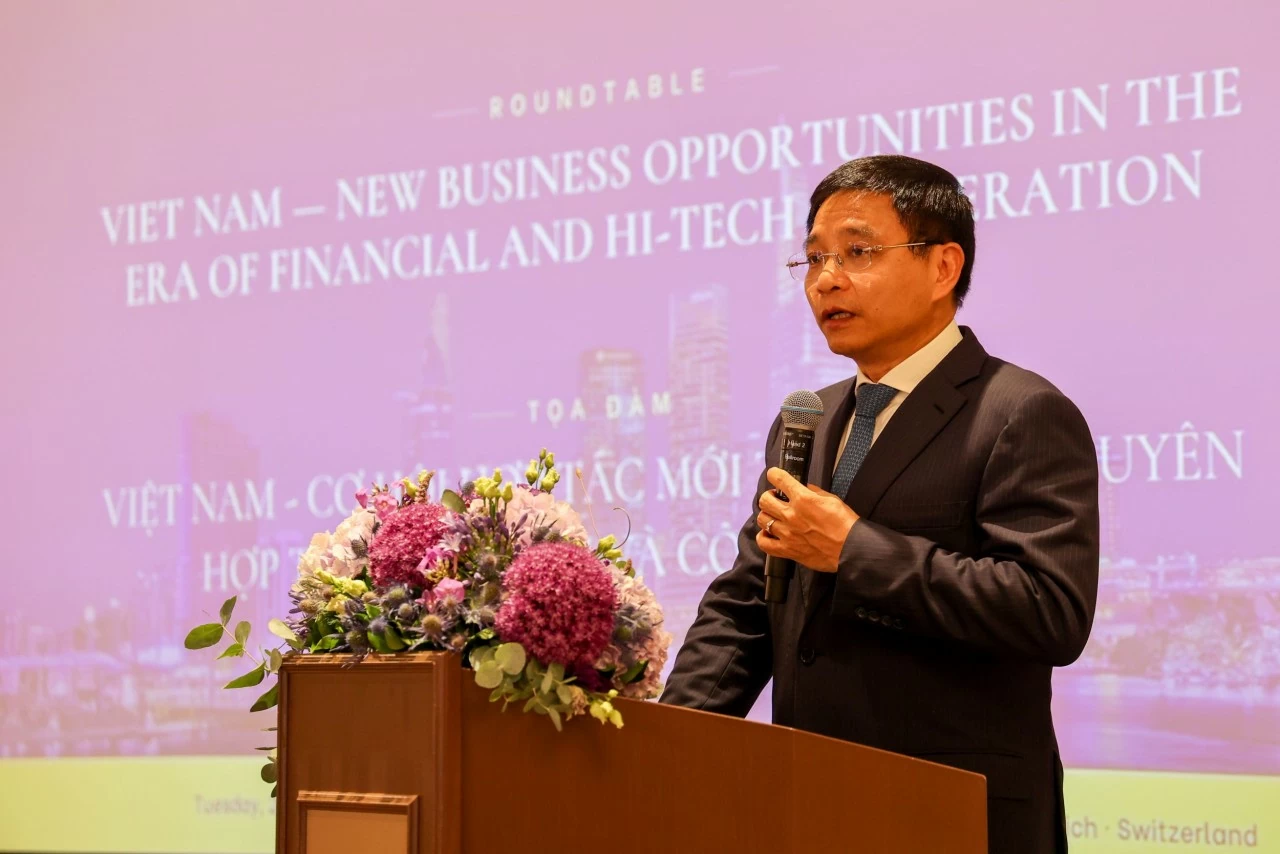 Việt Nam - Thụy Sỹ mở rộng cơ hội hợp tác tài chính và công nghệ cao