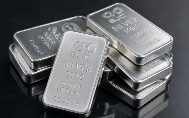 Ngày 30/7: Giá bạc diễn biến tích cực