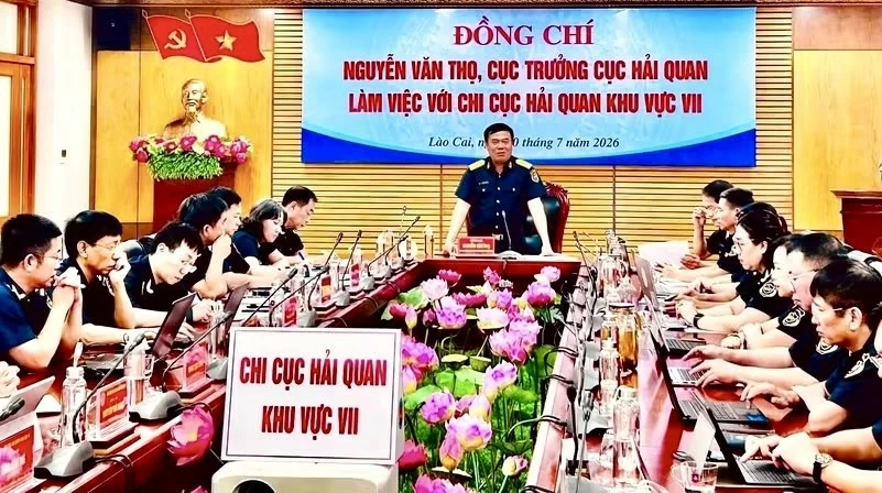 Hải quan khu vực VII thu ngân sách đạt gần 89% chỉ tiêu năm 2026 sau 7 tháng