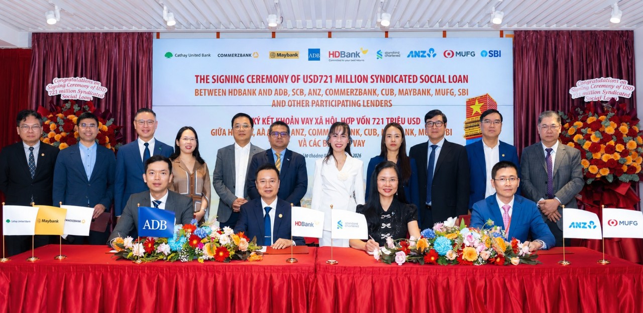 HDBank lập kỷ lục với khoản vay xã hội, bền vững hợp vốn quốc tế lớn nhất từ trước tới nay tại Việt Nam