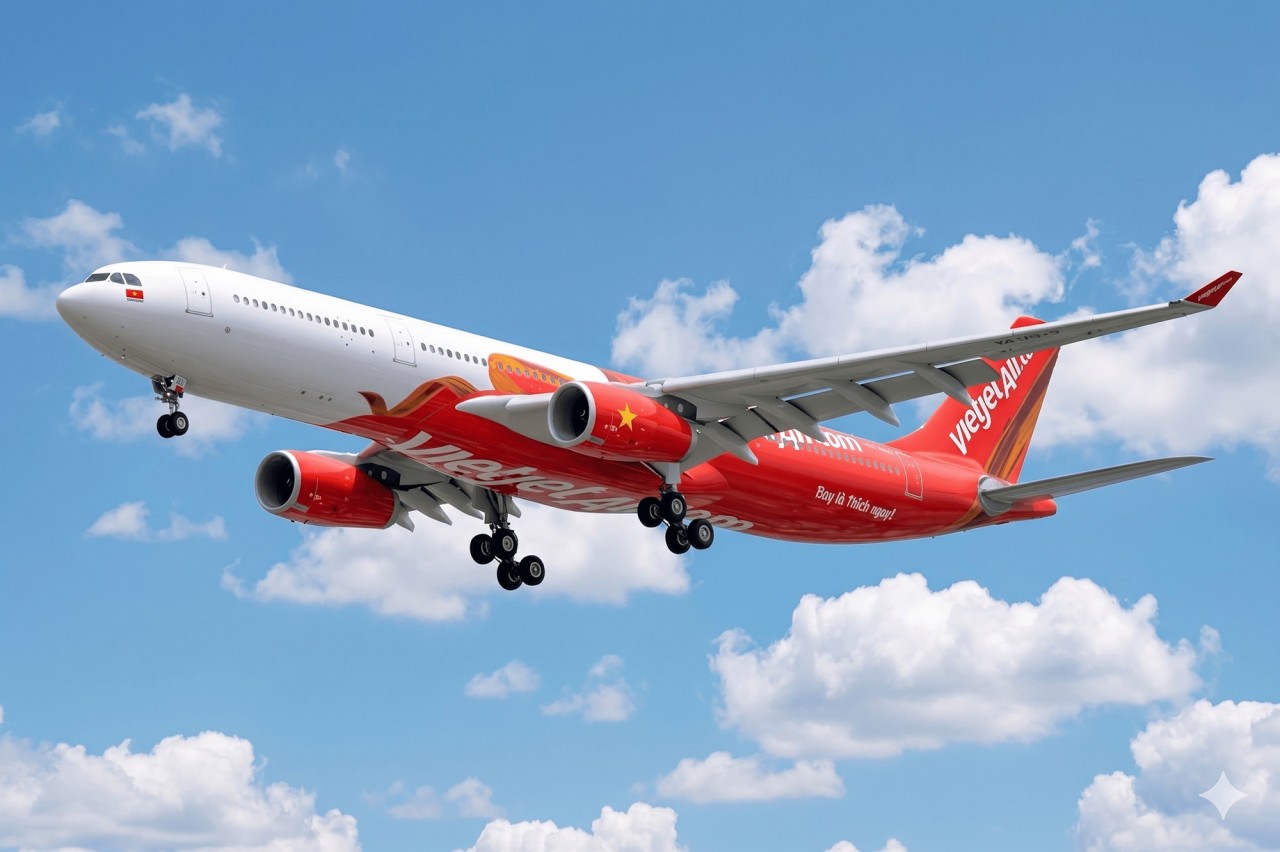 Vietjet tăng trưởng tích cực, mở rộng mạng bay quốc tế và xây dựng hệ sinh thái hàng không quy mô khu vực Vietjet tăng trưởng tích cực, mở rộng mạng bay quốc tế và xây dựng hệ sinh thái hàng không quy mô khu vực