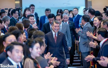 Thủ tướng Chính phủ Lê Minh Hưng dự và phát biểu chỉ đạo tại phiên toàn thể Hội nghị Ngoại giao lần thứ 33