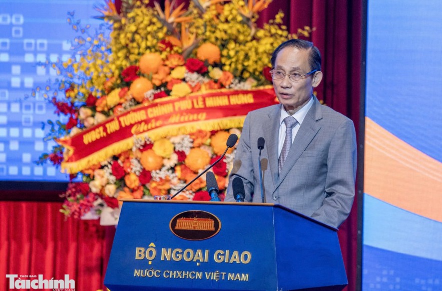 Thủ tướng Chính phủ Lê Minh Hưng dự và phát biểu chỉ đạo tại phiên toàn thể Hội nghị Ngoại giao lần thứ 33