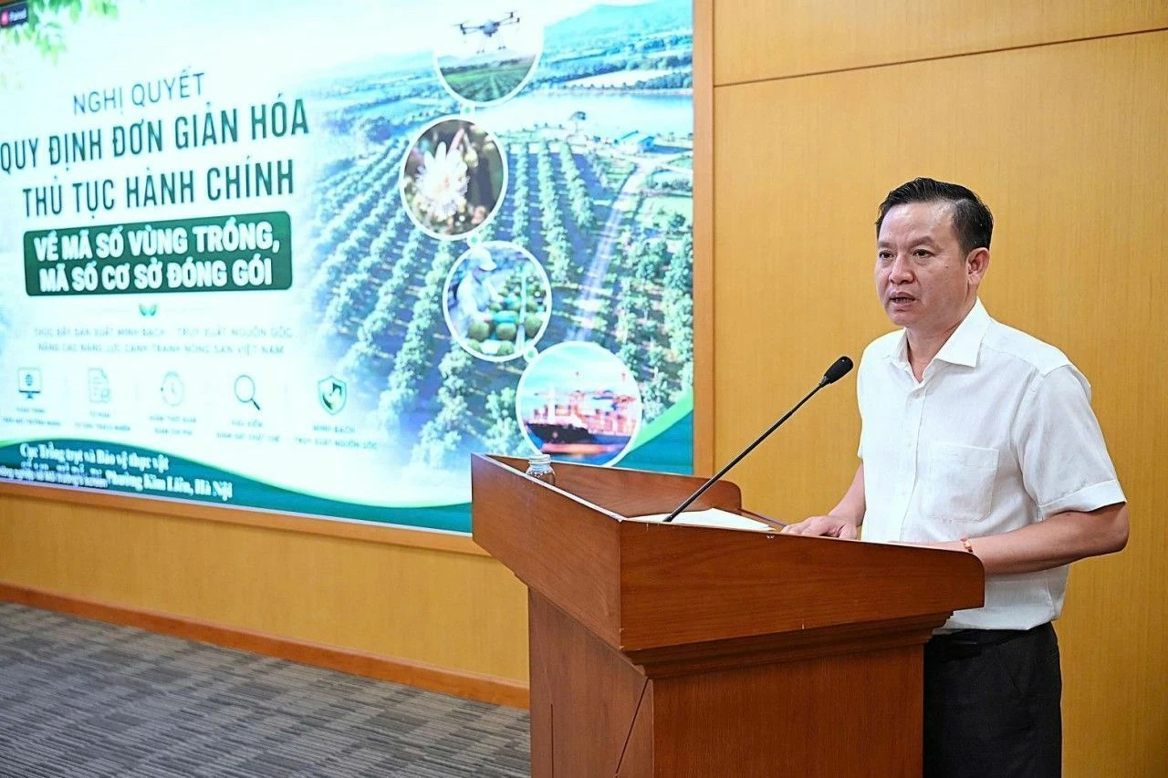 Số hóa cấp mã số vùng trồng, tạo thuận lợi cho xuất khẩu nông sản