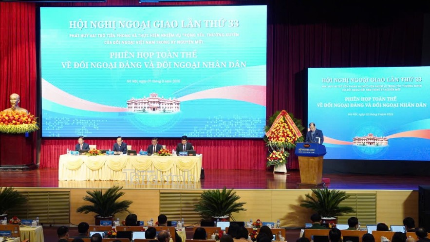 Phát huy sức mạnh ba trụ cột đối ngoại, tạo động lực cho phát triển đất nước Phát huy sức mạnh ba trụ cột đối ngoại, tạo động lực cho phát triển đất nước