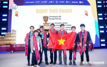 Việt Nam lần đầu lên ngôi vô địch với giải Siêu Vàng tại Diễn đàn Kinh tế Thanh niên Thế giới