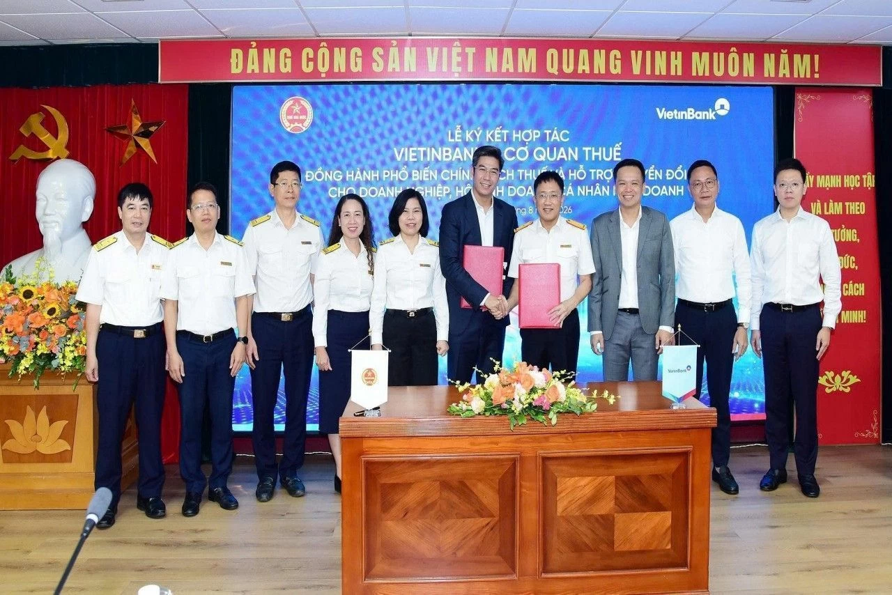 Cục Thuế - VietinBank ký kết hợp tác hỗ trợ doanh nghiệp, hộ kinh doanh chuyển đổi số Cục Thuế và VietinBank ký kết hợp tác hỗ trợ doanh nghiệp, hộ kinh doanh chuyển đổi số