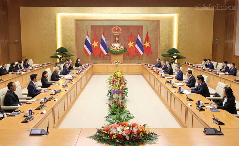 Việt Nam - Thái Lan tăng cường hợp tác toàn diện, hướng tới mục tiêu trao đổi thương mại 50 tỷ USD