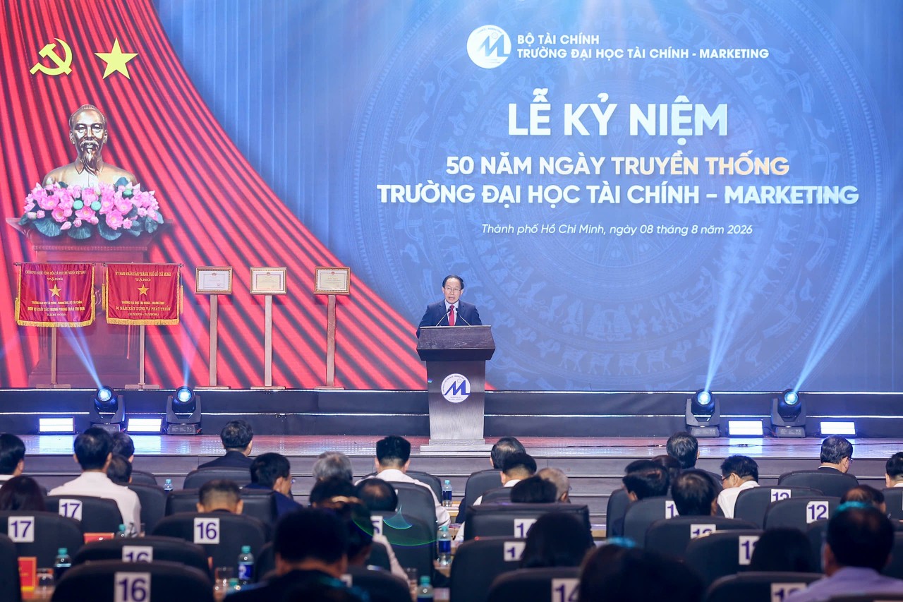 Trường Đại học Tài chính - Marketing đặt mục tiêu Top 50 đại học Việt Nam sau dấu mốc 50 năm phát triển Trường Đại học Tài chính - Marketing đặt mục tiêu Top 50 đại học Việt Nam sau dấu mốc 50 năm phát triển