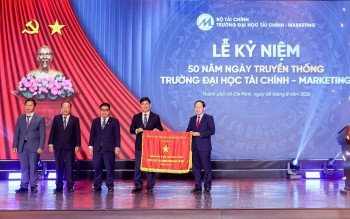 Trường Đại học Tài chính - Marketing đặt mục tiêu Top 50 đại học Việt Nam sau dấu mốc 50 năm phát triển