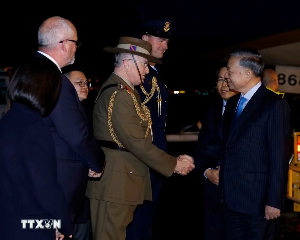 Tổng Bí thư, Chủ tịch nước Tô Lâm bắt đầu thăm cấp Nhà nước tới Australia Tổng Bí thư, Chủ tịch nước Tô Lâm bắt đầu thăm cấp Nhà nước tới Australia