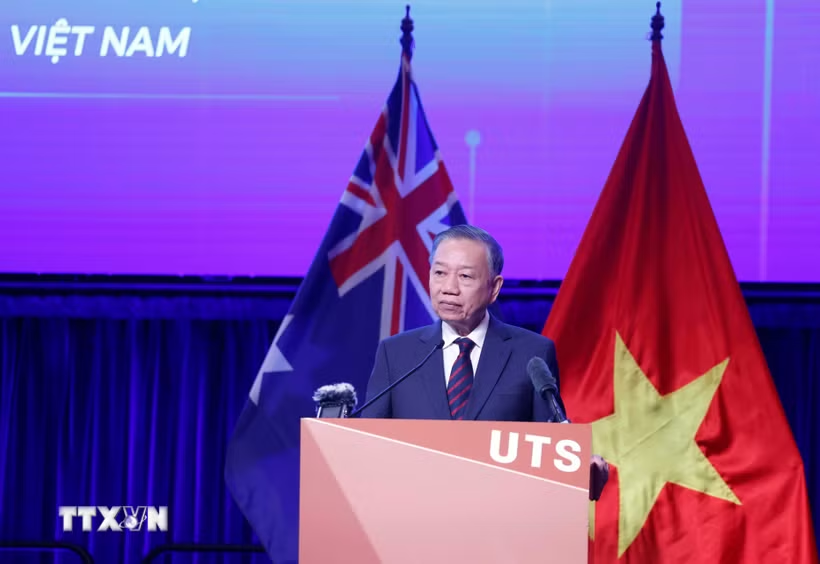 Tổng Bí thư, Chủ tịch nước Tô Lâm: Việt Nam, Australia xây dựng, triển khai chiến lược kết nối KHCN và đổi mới sáng tạo tầm nhìn dài hạn Tổng Bí thư, Chủ tịch nước Tô Lâm: Việt Nam, Australia xây dựng, triển khai chiến lược kết nối KHCN và đổi mới sáng tạo tầm nhìn dài hạn