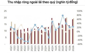 Lãi thuần "đi lùi" ở nhiều ngân hàng, thu ngoài lãi cần thêm sức bền