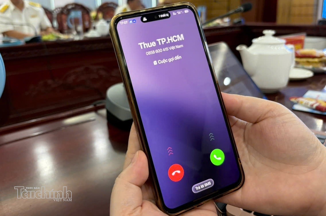 Cách nhận diện lừa đảo khi nhận được cuộc gọi từ “Thue TP.HCM”