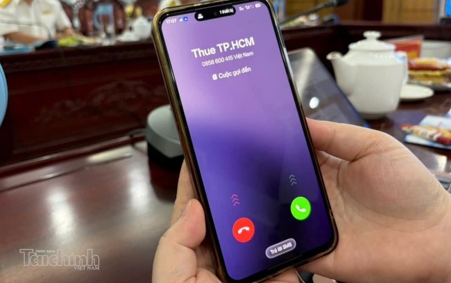 Cách nhận diện lừa đảo khi nhận được cuộc gọi từ “Thue TP.HCM”
