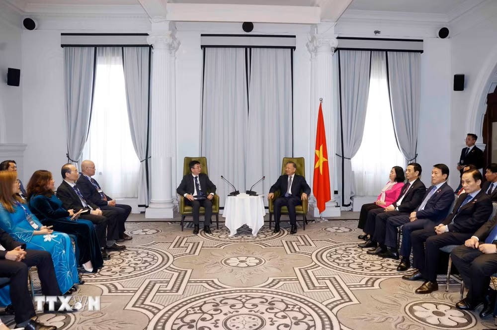 Tổng Bí thư, Chủ tịch nước Tô Lâm tiếp trí thức, nhà khoa học tiêu biểu người Việt Nam tại Australia