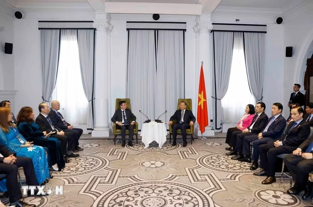 Tổng Bí thư, Chủ tịch nước Tô Lâm tiếp trí thức, nhà khoa học tiêu biểu người Việt Nam tại Australia Tổng Bí thư, Chủ tịch nước Tô Lâm tiếp trí thức, nhà khoa học tiêu biểu người Việt Nam tại Australia