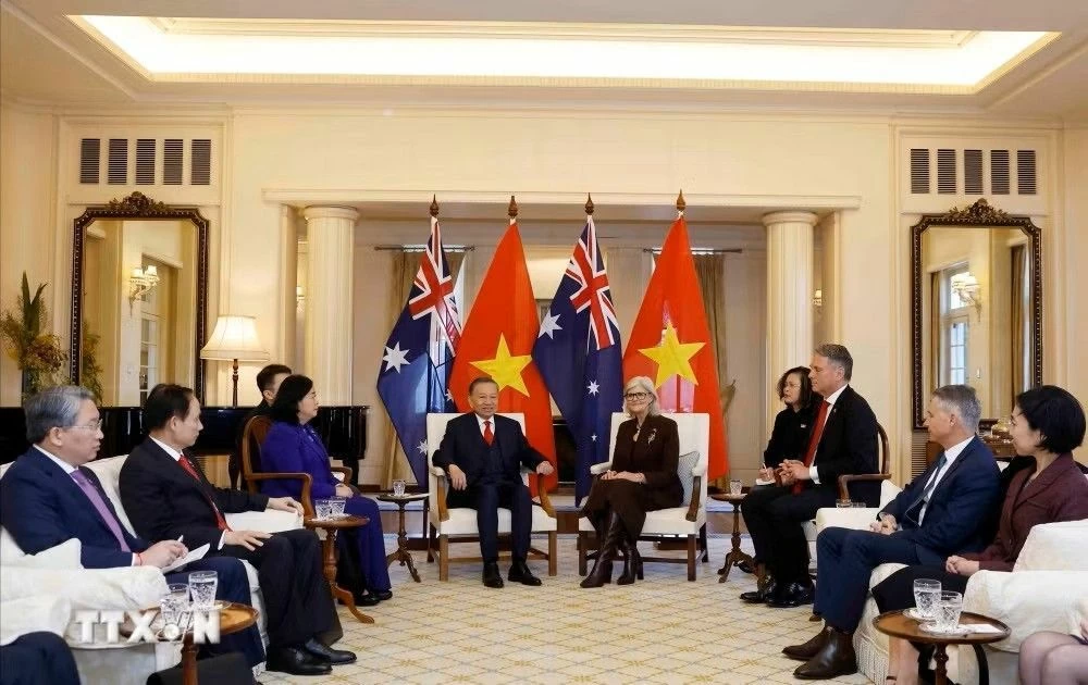 Tổng Bí thư, Chủ tịch nước Tô Lâm hội kiến Toàn quyền Australia Tổng Bí thư, Chủ tịch nước Tô Lâm hội kiến Toàn quyền Australia