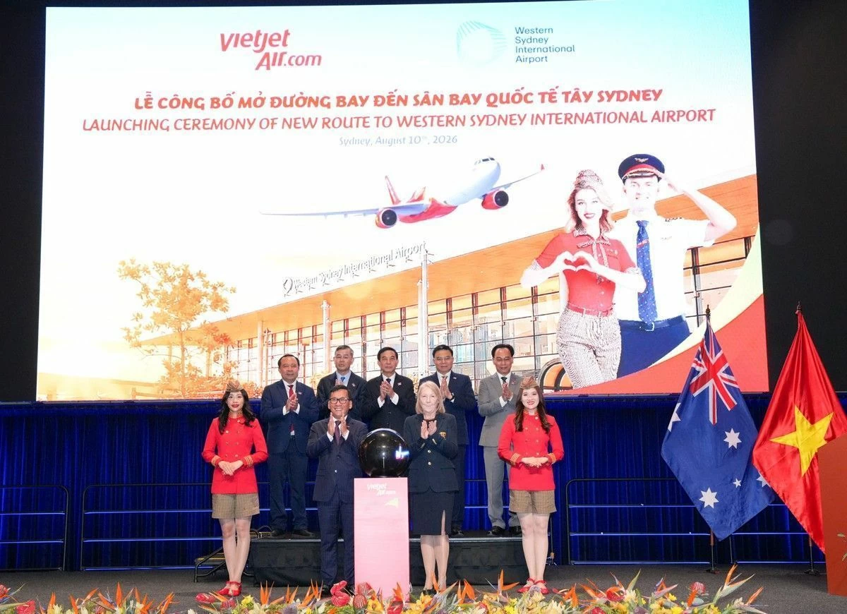 Cùng Vietjet đến sân bay phía Tây mới của Sydney, thêm trải nghiệm du lịch hấp dẫn tại “xứ sở chuột túi” với ưu đãi 20% Cùng Vietjet đến sân bay phía Tây mới của Sydney, thêm trải nghiệm du lịch hấp dẫn tại “xứ sở chuột túi” với ưu đãi 20%