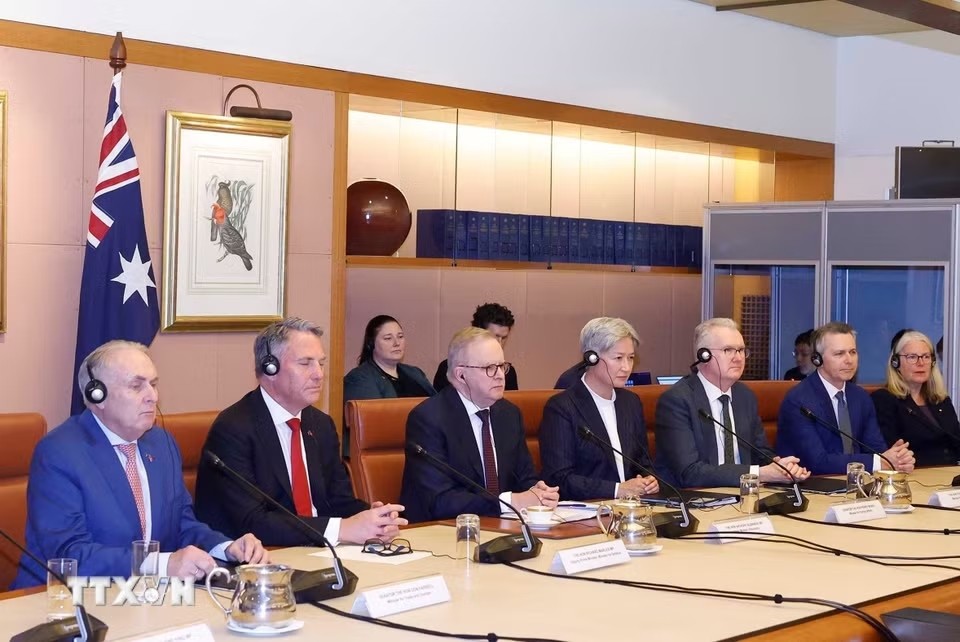 Tổng Bí thư, Chủ tịch nước Tô Lâm hội đàm với Thủ tướng Australia Anthony Albanese