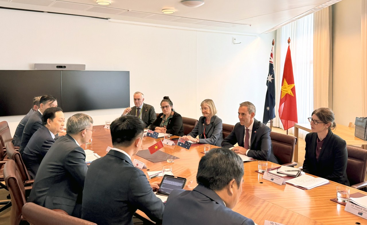 Bộ trưởng Ngô Văn Tuấn hội đàm song phương với Bộ trưởng Ngân khố Australia Jim Chalmers Bộ trưởng Ngô Văn Tuấn hội đàm song phương với Bộ trưởng Ngân khố Australia Jim Chalmers