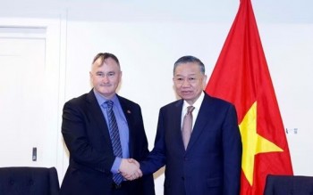 Tổng Bí thư, Chủ tịch nước Tô Lâm tiếp lãnh đạo một số doanh nghiệp tại Australia ​