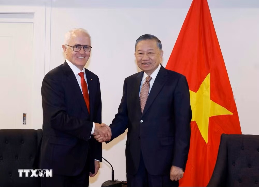 Tổng Bí thư, Chủ tịch nước Tô Lâm tiếp lãnh đạo một số doanh nghiệp tại Australia Tổng Bí thư, Chủ tịch nước Tô Lâm tiếp lãnh đạo một số doanh nghiệp tại Australia 