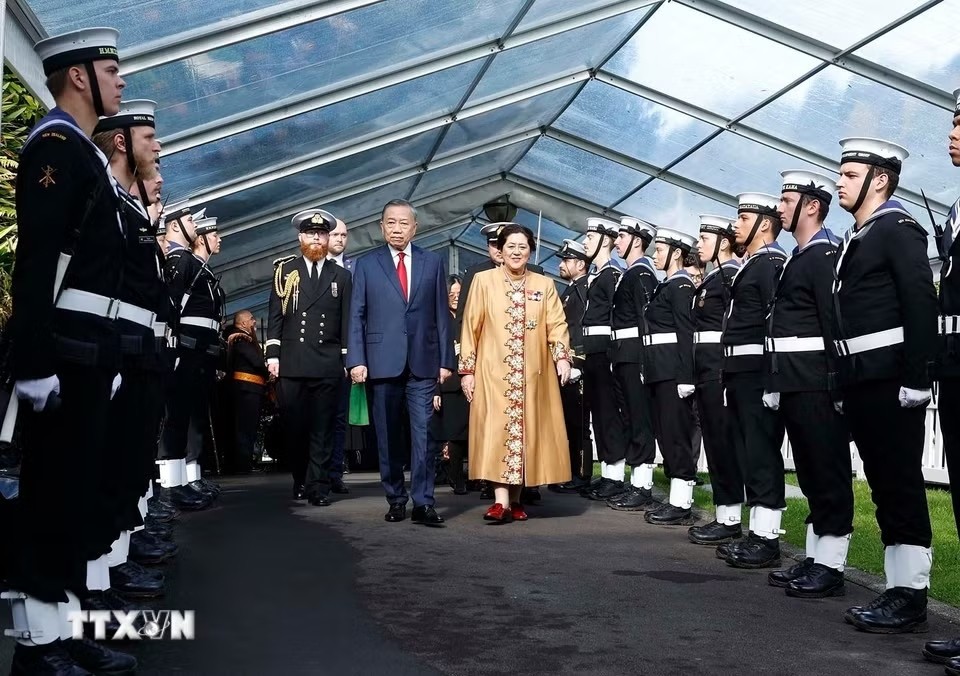 Lễ đón Tổng Bí thư, Chủ tịch nước Tô Lâm thăm cấp Nhà nước tới New Zealand Lễ đón Tổng Bí thư, Chủ tịch nước Tô Lâm thăm cấp Nhà nước tới New Zealand