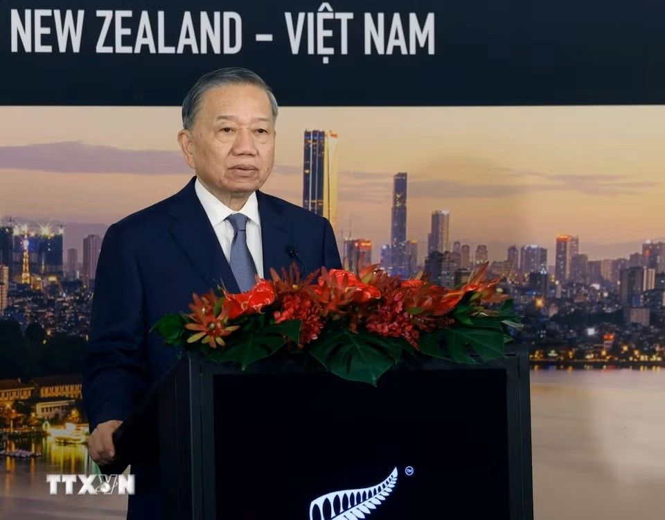 Tổng Bí thư, Chủ tịch nước Tô Lâm dự Hội nghị bàn tròn doanh nghiệp New Zealand - Việt Nam Tổng Bí thư, Chủ tịch nước Tô Lâm dự Hội nghị bàn tròn doanh nghiệp New Zealand - Việt Nam