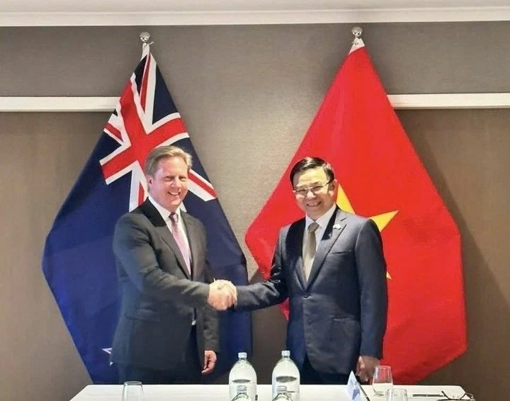 Việt Nam - New Zealand thúc đẩy thương mại, hướng tới kim ngạch 3 tỷ USD Việt Nam - New Zealand thúc đẩy thương mại, hướng tới kim ngạch 3 tỷ USD