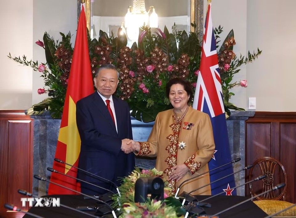 Tổng Bí thư, Chủ tịch nước Tô Lâm hội kiến Toàn quyền New Zealand Tổng Bí thư, Chủ tịch nước Tô Lâm hội kiến Toàn quyền New Zealand