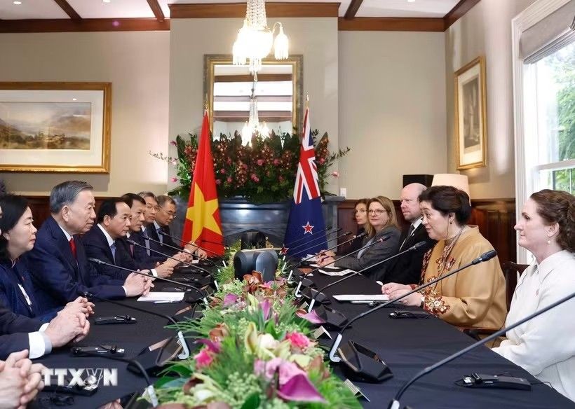 Tổng Bí thư, Chủ tịch nước Tô Lâm hội kiến Toàn quyền New Zealand Tổng Bí thư, Chủ tịch nước Tô Lâm hội kiến Toàn quyền New Zealand