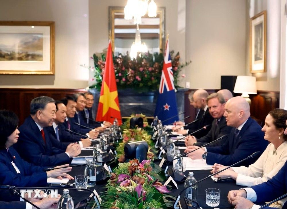 Phát triển toàn diện quan hệ giữa hai nước Việt Nam và New Zealand Phát triển toàn diện quan hệ giữa hai nước Việt Nam và New Zealand