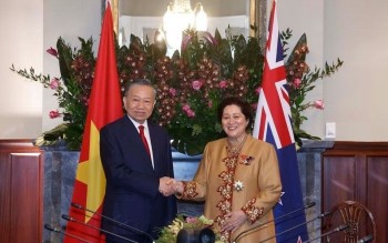 Tổng Bí thư, Chủ tịch nước Tô Lâm hội kiến Toàn quyền New Zealand