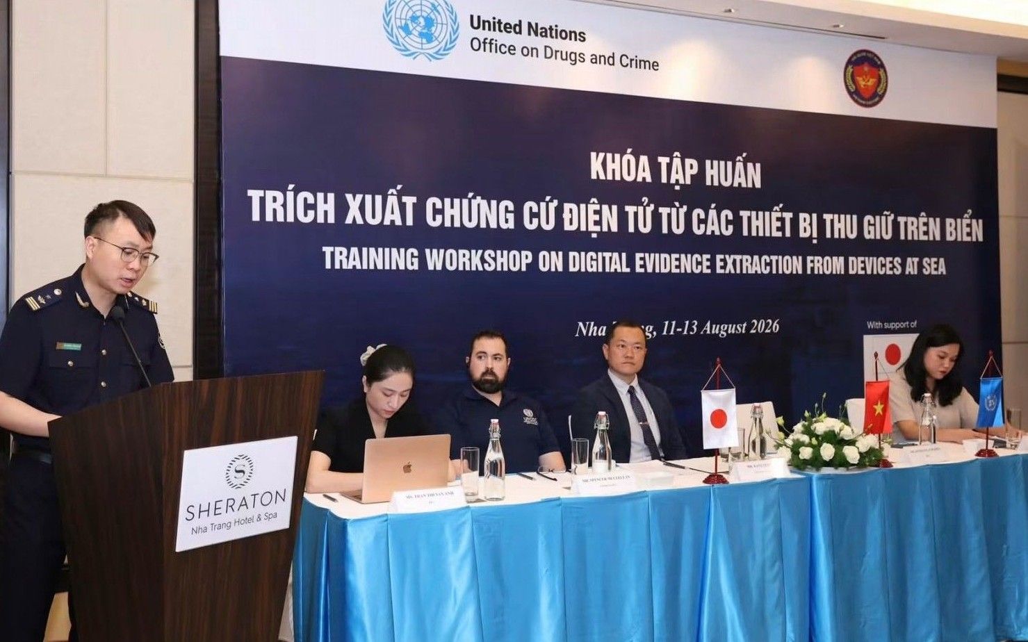 Hải quan Việt Nam và UNODC phối hợp tập huấn nâng cao năng lực thực thi pháp luật trên biển