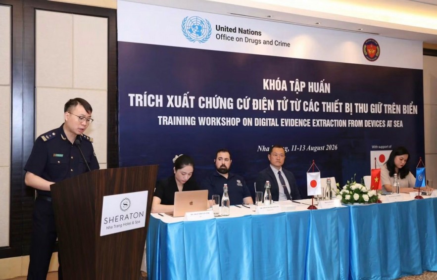 Hải quan Việt Nam và UNODC phối hợp tập huấn nâng cao năng lực thực thi pháp luật trên biển