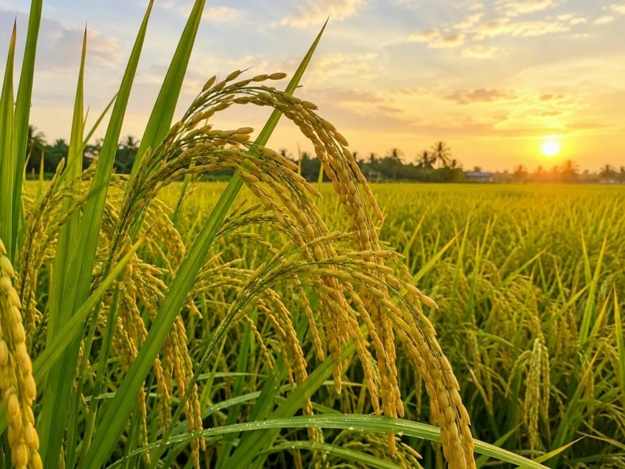 Ngày 16/8: Giá lúa tươi tại Đồng bằng sông Cửu Long biến động, gạo đi ngang