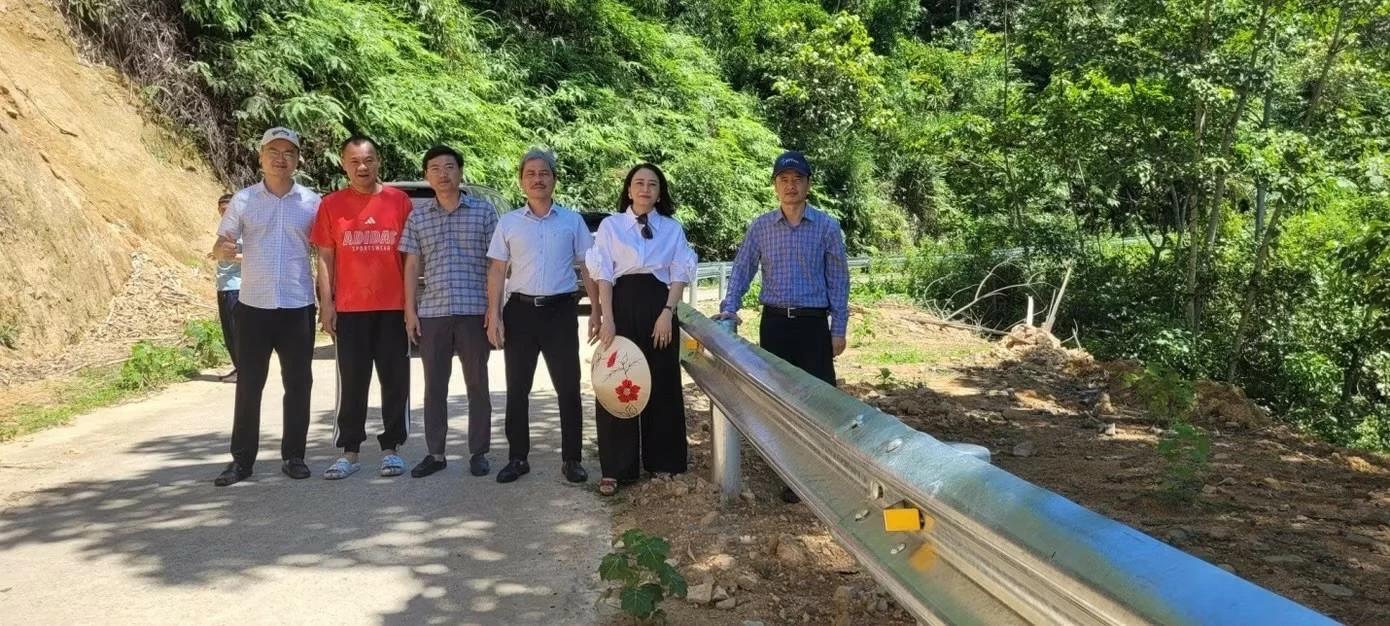Nghiệm thu công trình do Quỹ Bảo hiểm xe cơ giới tài trợ tại Bát Mọt, tỉnh Thanh Hóa