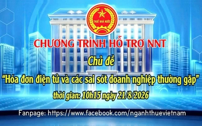 cuc thue trien khai chuoi livestream dong hanh cung doanh nghiep ho ca nhan kinh doanh