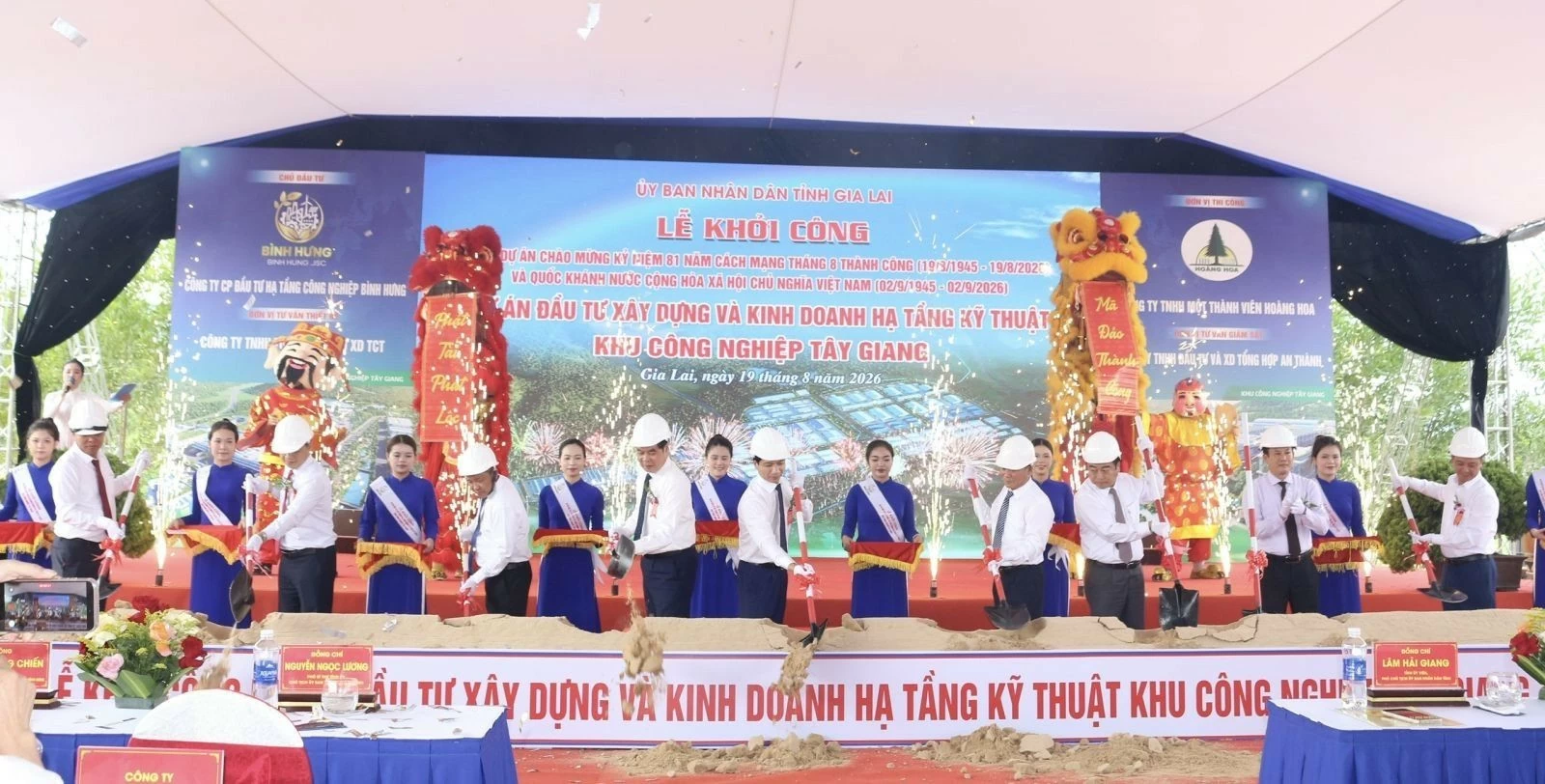 Dự án Dự án Khu công nghiệp Tây Giang Công ty Cổ phần Đầu tư Hạ tầng Công nghiệp Bình Hưng Dự án Dự án Khu công nghiệp Tây Giang Công ty Cổ phần Đầu tư Hạ tầng Công nghiệp Bình Hưng