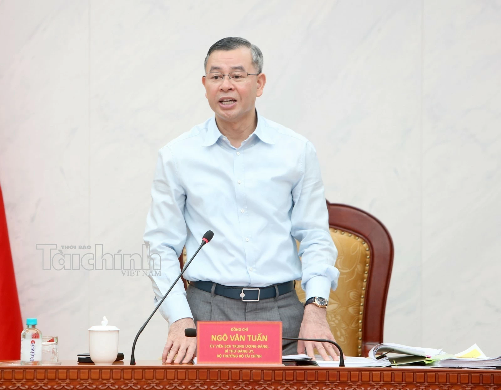 Hội nghị Ban Thường vụ Đảng ủy Bộ Tài chính chuyên đề tháng 8 năm 2026