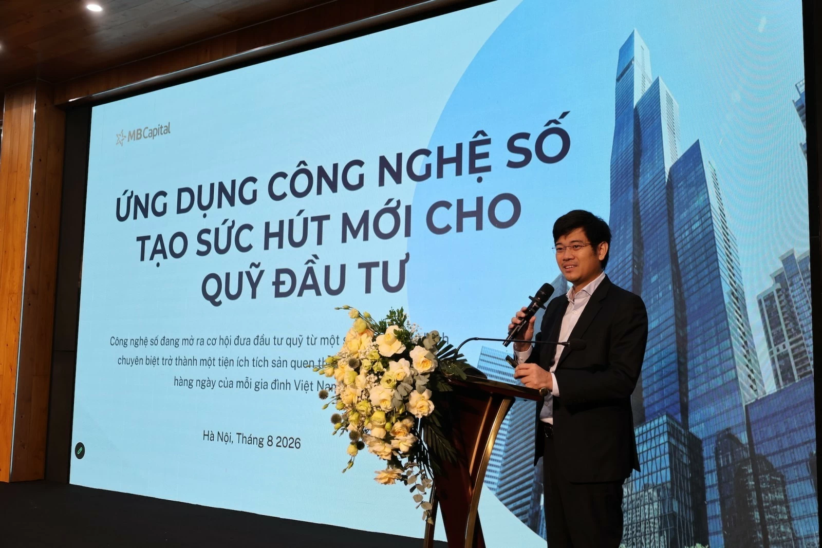Tổng Giám đốc MB Capital: Công nghệ là chìa khóa mở rộng quy mô ngành quỹ Tổng Giám đốc MB Capital: Công nghệ là chìa khóa mở rộng quy mô ngành quỹ