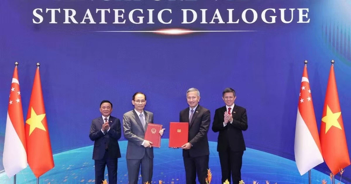 Tuyên bố chung Việt Nam - Singapore về Chiến lược Kết nối công nghệ