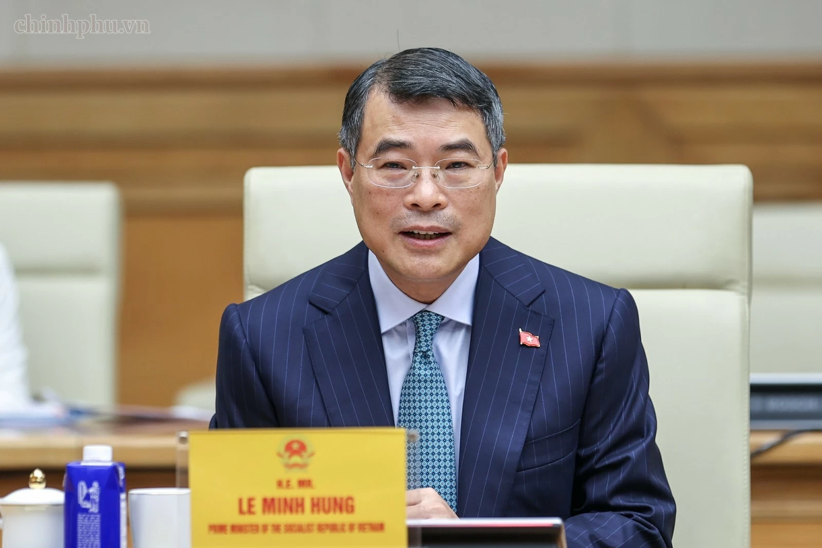 Thủ tướng Lê Minh Hưng tiếp Đại sứ, Đại biện các nước ASEAN Thủ tướng Lê Minh Hưng tiếp Đại sứ, Đại biện các nước ASEAN