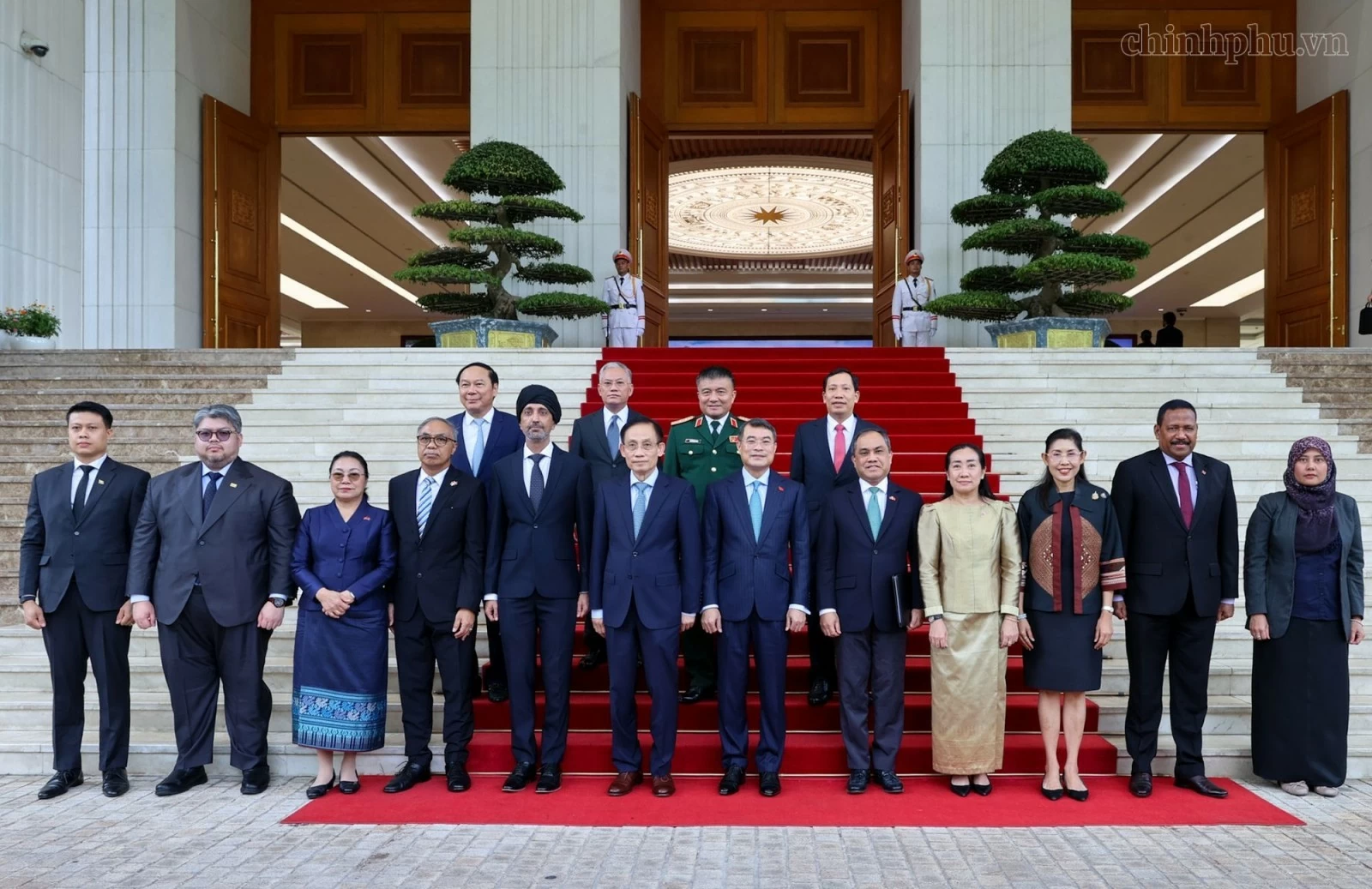 Thủ tướng Lê Minh Hưng tiếp Đại sứ, Đại biện các nước ASEAN Thủ tướng Lê Minh Hưng tiếp Đại sứ, Đại biện các nước ASEAN