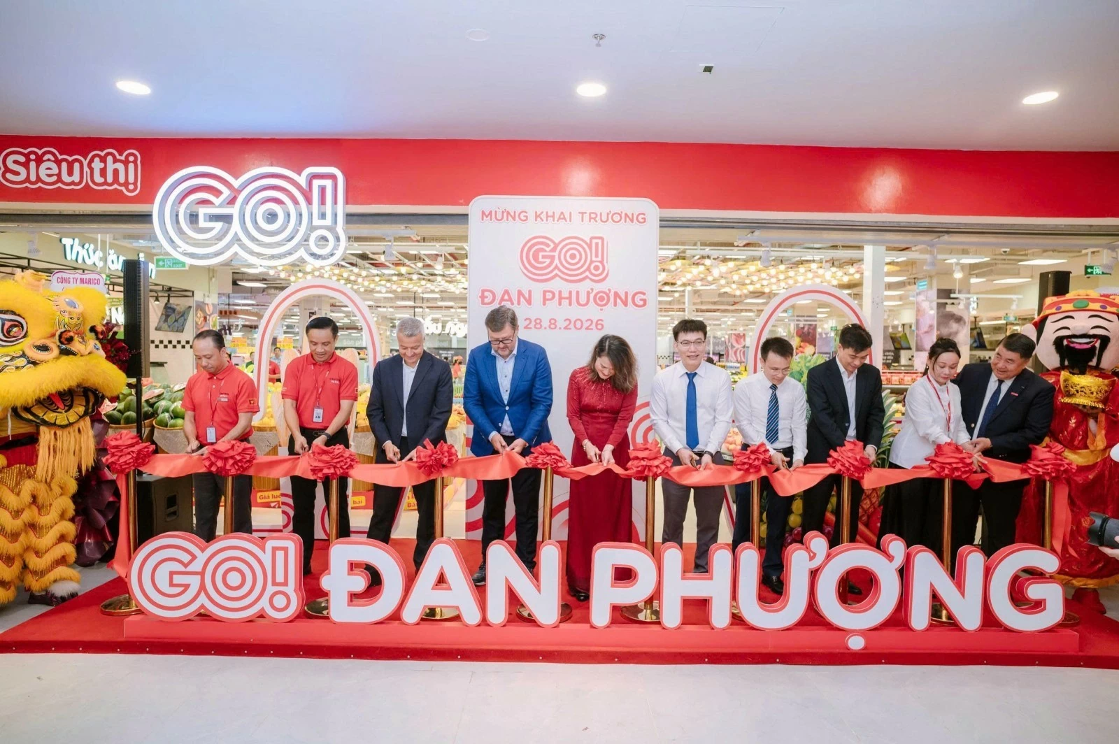Central Retail Việt Nam khai trương đại siêu thị GO! Đan Phượng
