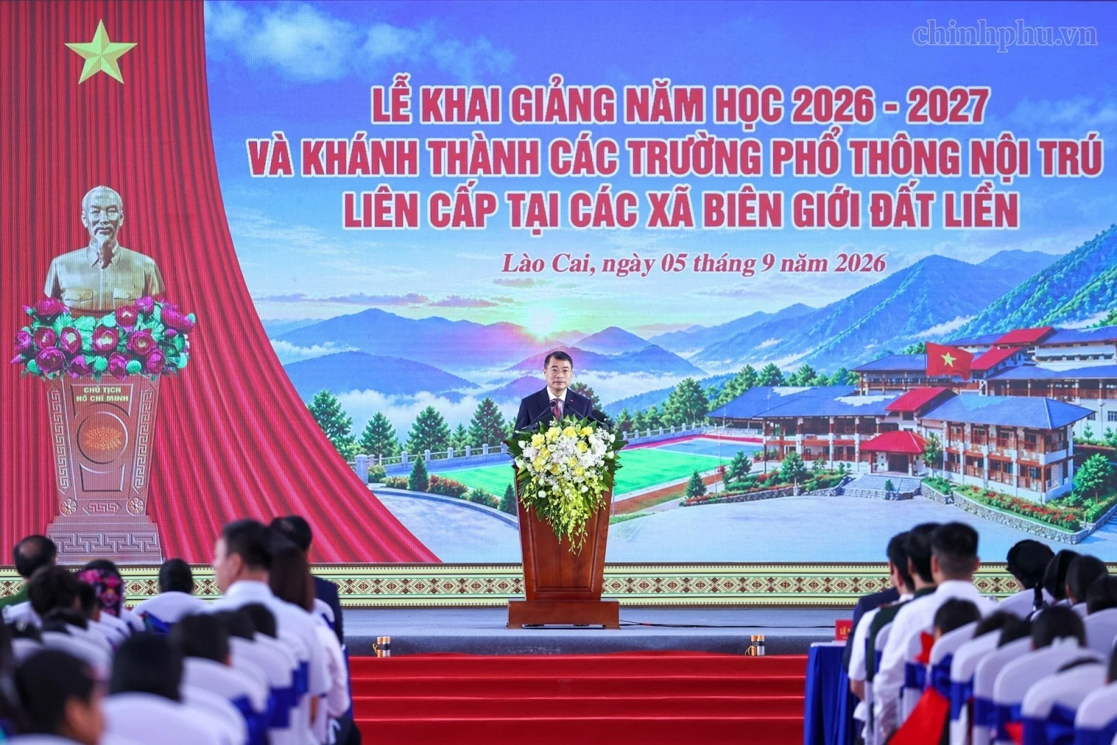 Thủ tướng Lê Minh Hưng: Giáo dục phải đi trước một bước trong giai đoạn phát triển mới của đất nước* Thủ tướng Lê Minh Hưng: Giáo dục phải đi trước một bước trong giai đoạn phát triển mới của đất nước*