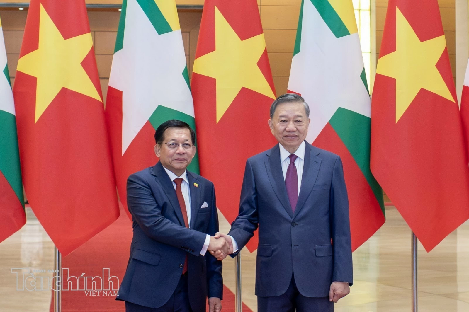 Tổng Bí thư, Chủ tịch nước Tô Lâm hội đàm với Tổng thống Myanmar Min Aung Hlaing Tổng Bí thư, Chủ tịch nước Tô Lâm hội đàm với Tổng thống Myanmar Min Aung Hlaing