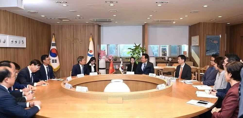 H&agrave; Nội, Seoul th&uacute;c đẩy hợp t&aacute;c trong 4 lĩnh vực then chốt